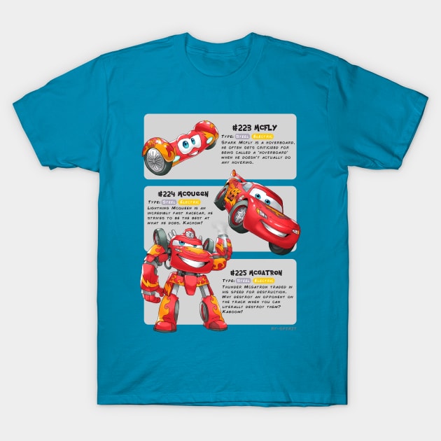 Mcqueen Evolutions T-Shirt by disneyevolutions